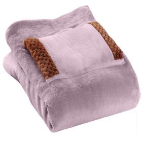 5V USB Heated Blanket Electric Throw Blanket Warm Hand Knee Heating Blanket Flannel Heated Blanket for Office Lunch Break