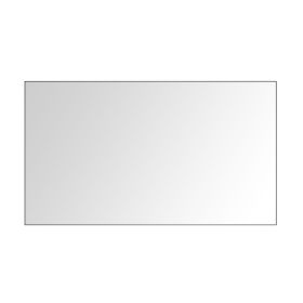 84"W x 48"H Extra Large Rectangular Black Frame Wall Mount Bathroom Vanity Mirror, HD Wall Mirror for Gym and Dance Studio