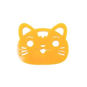 Reusable Pet Hair Remover Laundry Washing Balls Dog Cat Hair Remover Filtering Sticky Household Washing Machine Cleaning Tools (Color: Orange Cat 1 pc)